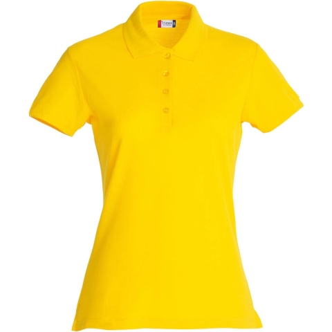 Clique 028231 Basic Polo Ladies - Lemon - S