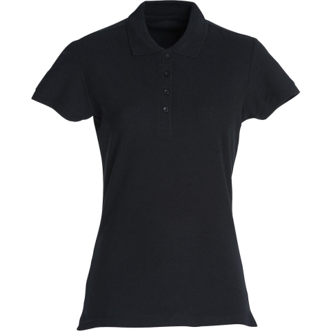 Clique 028231 Basic Polo Ladies - Zwart - S
