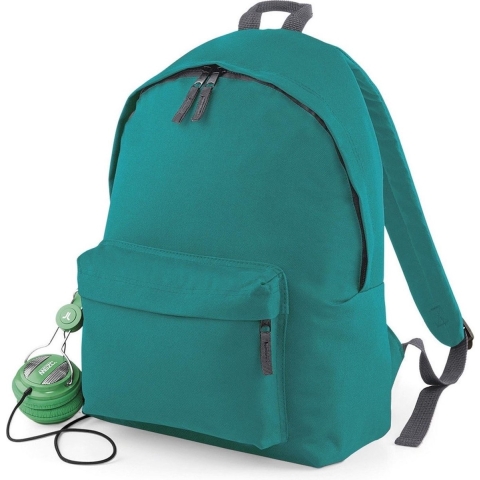 Atlantis BG125 Original Fashion Backpack - Emerald/Graphite-Grey - 31 x 42 x 21 cm