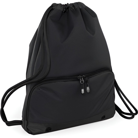 Atlantis BG542 Athleisure Gymsac - Black/Black - 35 x 49 x 9 cm