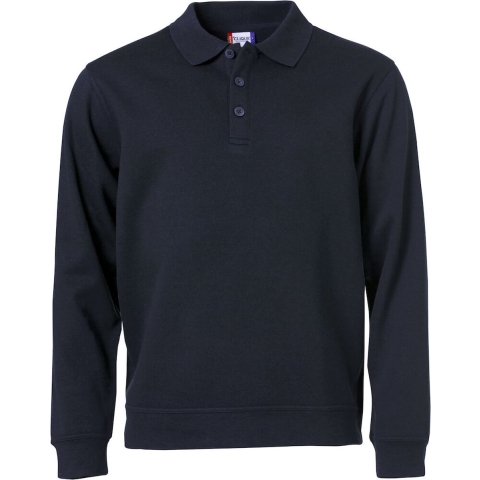 Clique 021032 Basic Polo Sweater - Dark Navy - 4XL