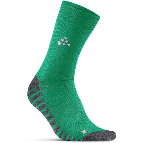 Craft 1910981 Progress Anti Slip Mid Sock - Team Green - 43/45