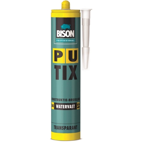 Bison Prof Pu-Tix Transparant D4 Crt 340G*12 Nl - 1388821 - 1388821