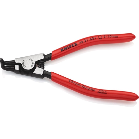 Knipex Borgveertang zwart geatramenteerd 125 mm - 4621A01