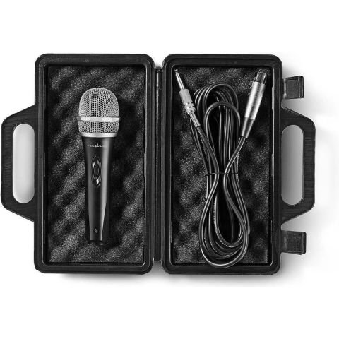 Nedis Bedrade Microfoon | 5 m | 50 Hz | 1 stuks - MPWD50CBK MPWD50CBK