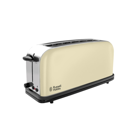 Russell Hobbs Colours Plus+ 21395-56 - Extra lange Broodrooster - Creme