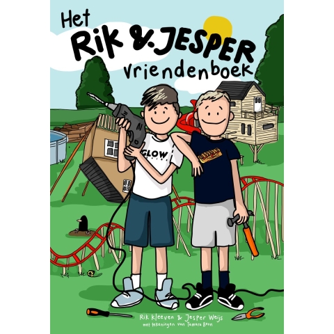 Het Rik en Jesper vriendenboek (Hardback)