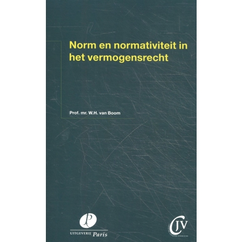 Norm en normativiteit in het vermogensrecht (Paperback)