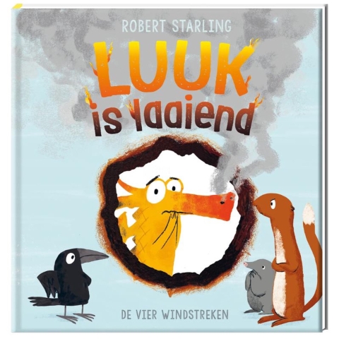 Luuk is laaiend (Hardback)