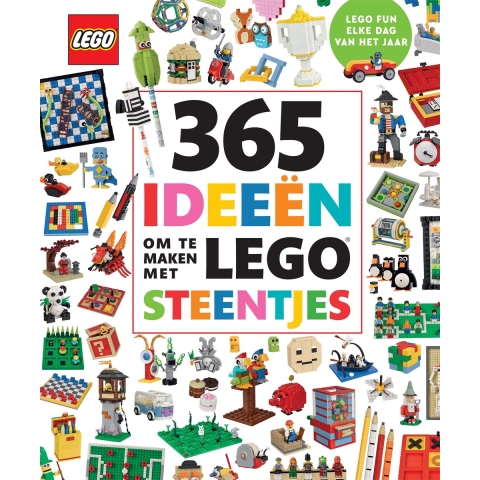 365 ideeën om te maken met LEGO steentjes (Hardback)