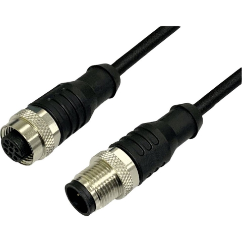 BKL Electronic 2702003 Sensor/actuator aansluitkabel M12 Aantal polen (sensoren): 4 Koppeling, recht 2 m 1 stuk(s)