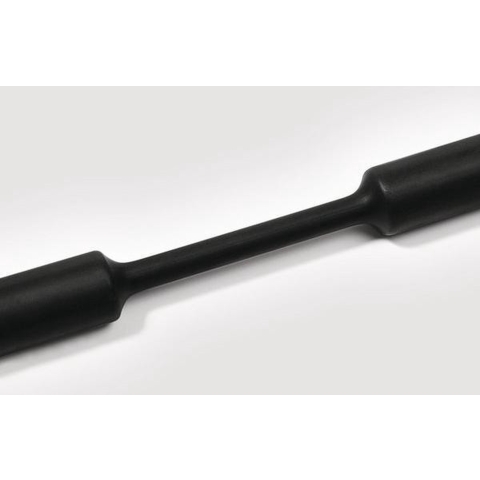 HellermannTyton 319-02400 Krimpkous zonder lijm Zwart 24 mm 8 mm Krimpverhouding:3:1 1 m