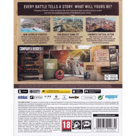 Company of Heroes 3 - Metalcase Edition