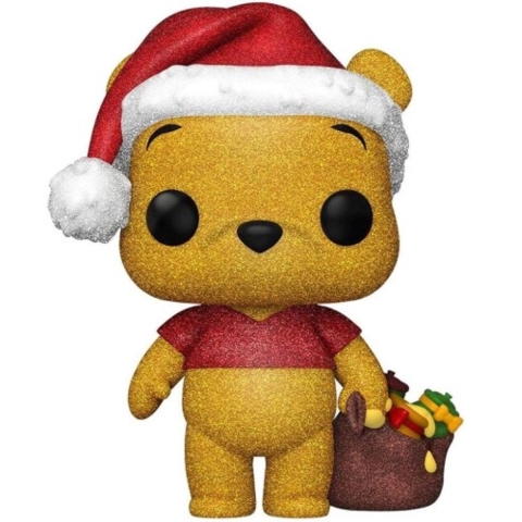 Disney Funko Pop Vinyl: Winnie the Pooh (Holiday) (Diamond Collection)