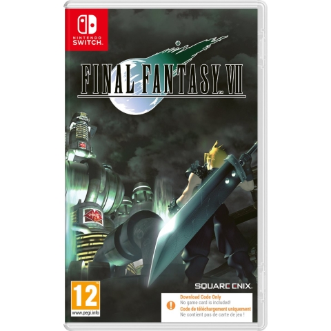 Final Fantasy VII (code in a box)