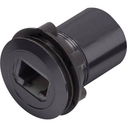 TRU COMPONENTS RJ45-02-BK RJ-inbouwbus 1417397 Bus, inbouw Zwart 1 stuk(s)