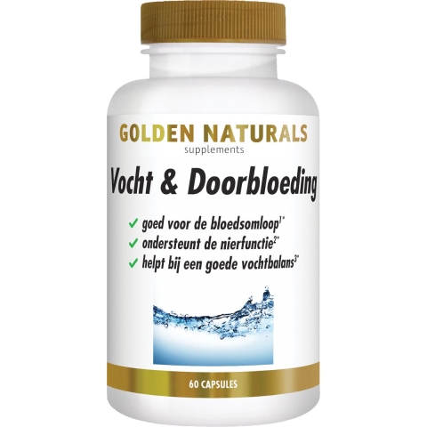 Golden Naturals Vocht & Doorbloeding Capsules