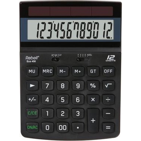 Rebell RE-ECO450-BX Calculator ECO 450 Zwart