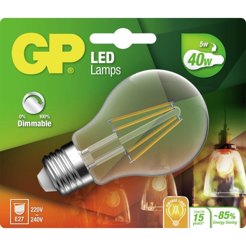 GP Lighting Gp Led Classic Fila. Db 5w E27