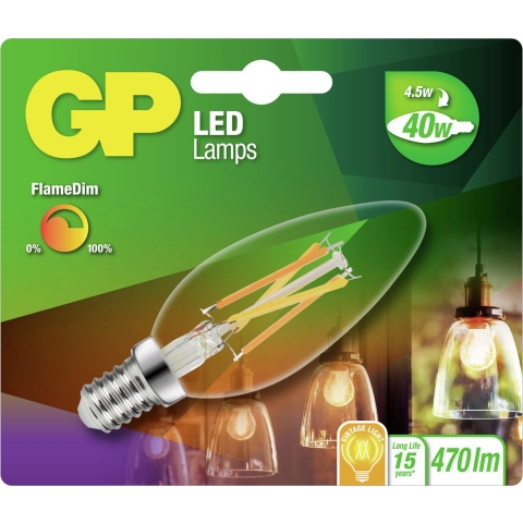 GP Lighting Gp Led Candle Fila. Fd 4w E14