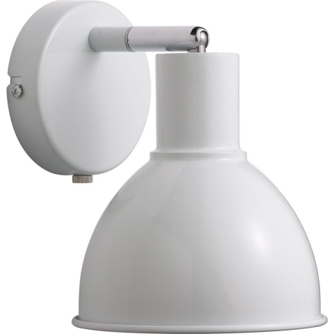 Nordlux Pop 16 - Wandverlichting Met Schakelaar - 15,5 X 19 X 20 Cm - Wit