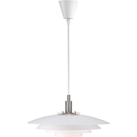 Nordlux Bretagne - Hanglamp - Ø 38 X 217 Cm - Wit