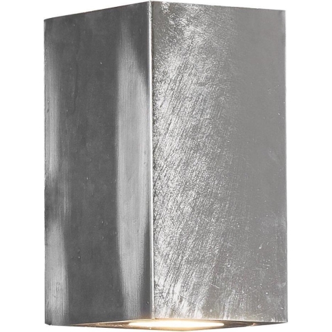 Nordlux Canto Maxi Kubi 2 - Buiten Wandverlichting - 8,5 X 16 Cm - IP44 - Gegalvaniseerd Staal