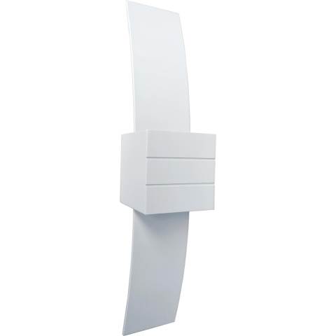 Artdelight GyhumII - Wandverlichting - 8 X 8 X 39 Cm - Wit