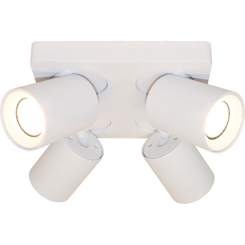 Artdelight Megano - Opbouwspot 4L - 20 X 20 X 11,5 Cm - Wit
