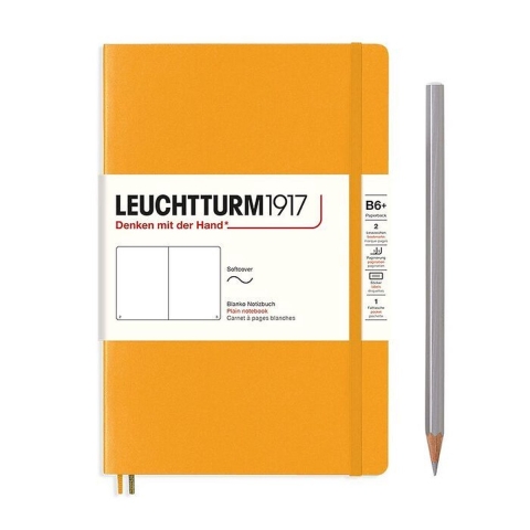Leuchtturm Rising Sun, Softcover, Paperback (B6+), 123 p., plain