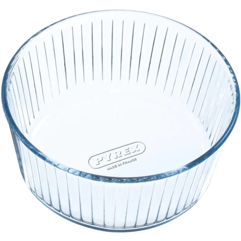 Pyrex souffle vorm glas 21cm