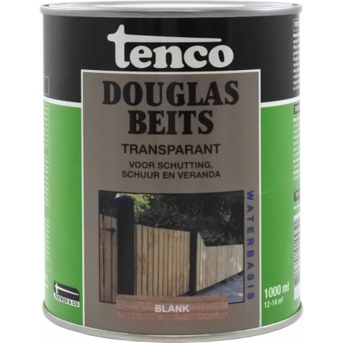 Douglas beits transparant blank 1l verf/beits - Tenco