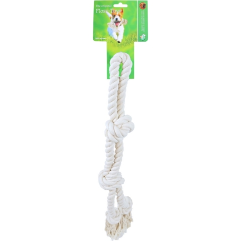 Floss-toy halter groot wit - Gebr de boon