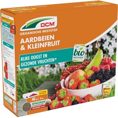 Meststof Aardbeien & Kleinfruit 3 kg in strooidoos - Dcm