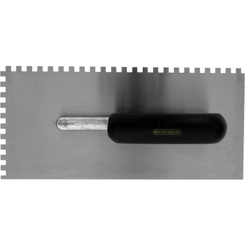 Plakspaan 8X8mm 2-Zijde Getand Rvs - Skandia