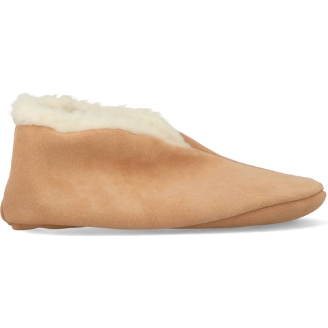 Beige echte suede Spaanse sloffen heren maat 45 45, -