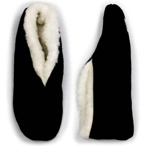Zwarte echte suede Spaanse sloffen heren maat 41 41 -
