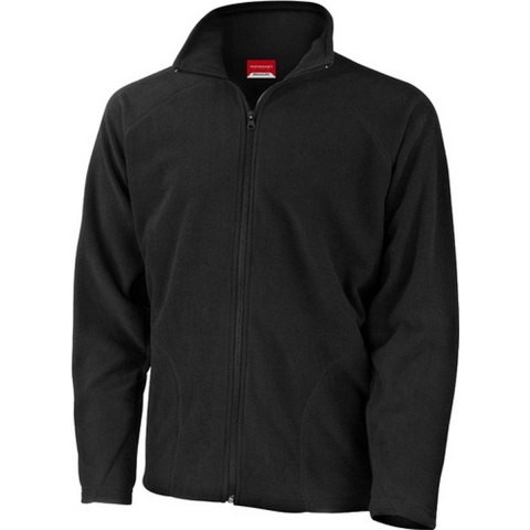 Zwart fleece vest Viggo voor heren XL -