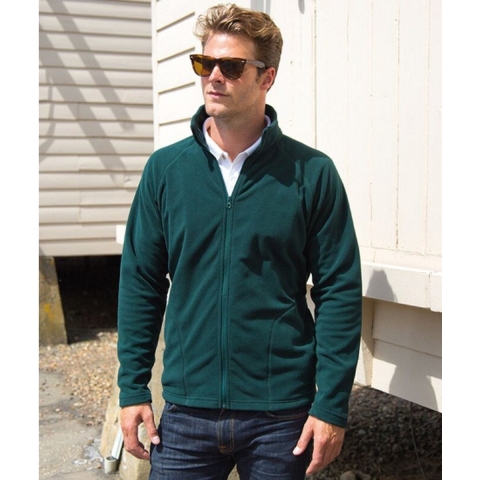 Groen fleece vest Viggo voor heren XL -