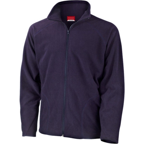 Navy fleece vest Viggo voor heren M -