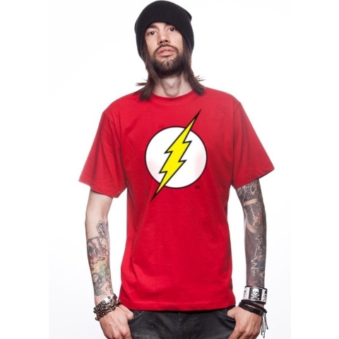 The Flash t-shirt - rood - voor heren - DC Comics verkleed shirt M (50) -