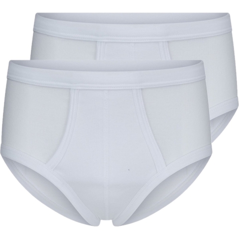 Beeren heren slip - grote maten - 2-pack - wit - katoen - ondergoed - klassiek 3XL -