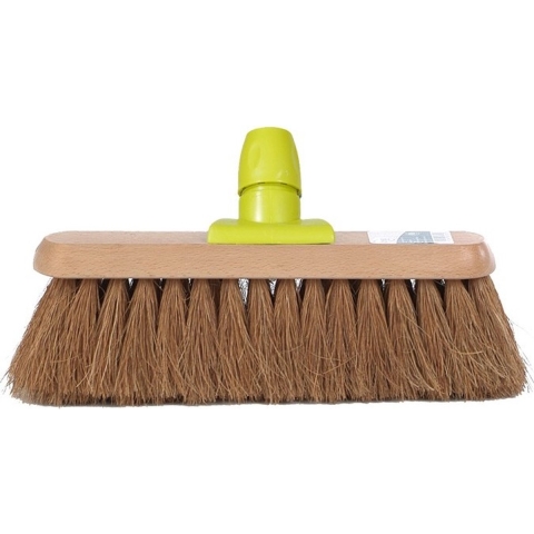 Linea Bassine Houten Straatveger + Anker 30 cm Groen