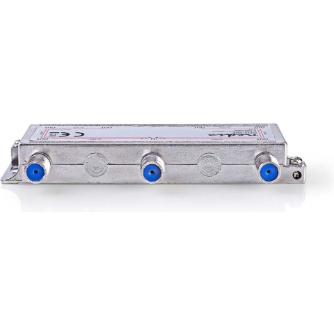 Nedis SSPL610ME Satelliet F-splitter Max 17 Db Versterking 5 - 2400 Mhz 6 Uitgangen