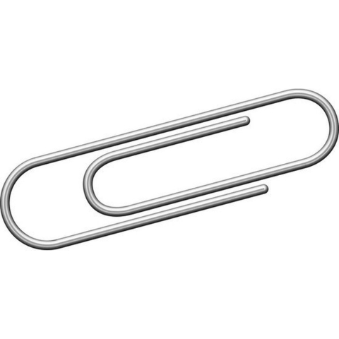 1000 stuks paperclips 30 mm -