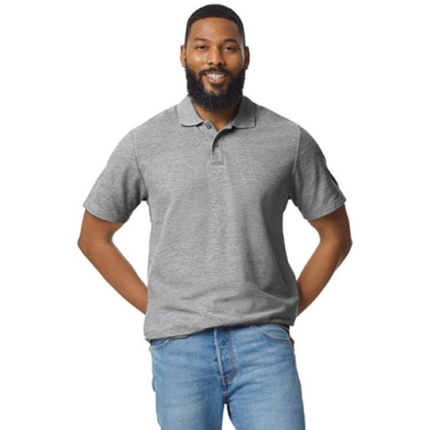 Gildan G64800 Softstyle® Adult Piqué Polo - Sport Grey (Heather) - 3XL