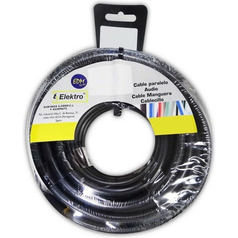 VMVS rond 3x1qmm zwart 10m - 1242091