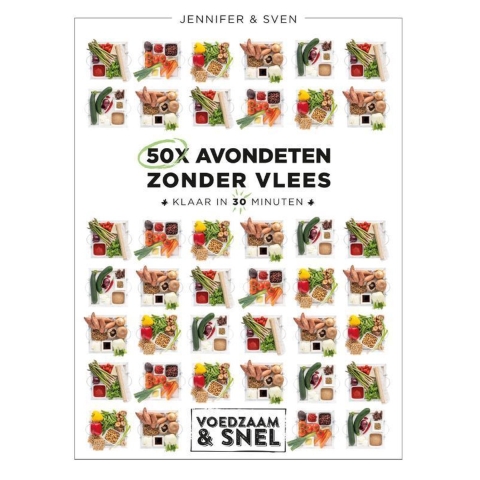 50x avondeten zonder vlees (Hardback)