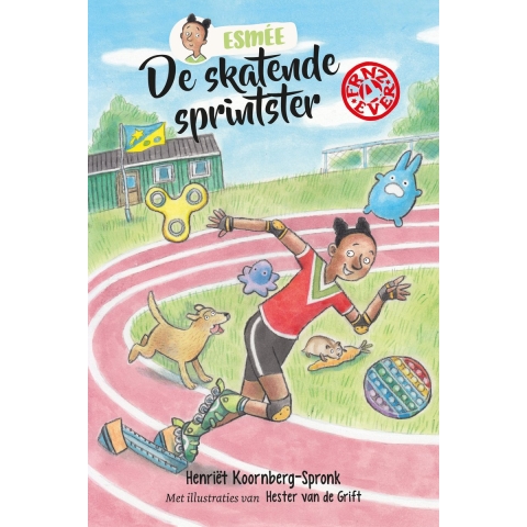 De skatende sprintster (Hardback)