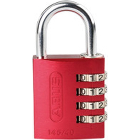 ABUS ABVS48813 Hangslot 41.5 mm Rood Cijferslot